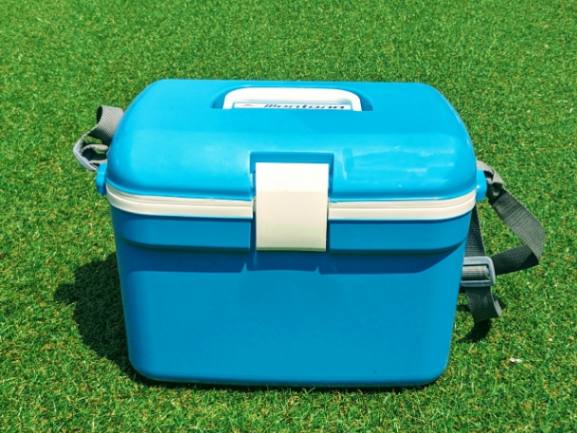 玄関にクーラーボックスがあると嬉しい